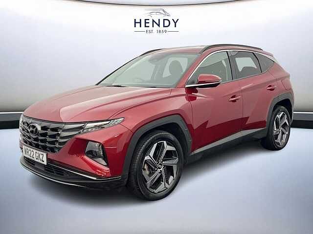 Hyundai TUCSON 1.6 TGDi Hybrid 230 Premium 5dr 2WD Auto SUNSET RED